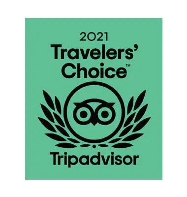 2021 Travelers’ Choice Award Winner!
